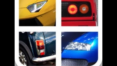 Close Up Cars - Level 1 Answers