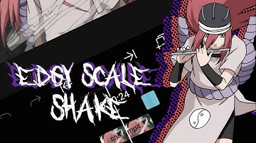 edgy scale shake |alight motion tutorial