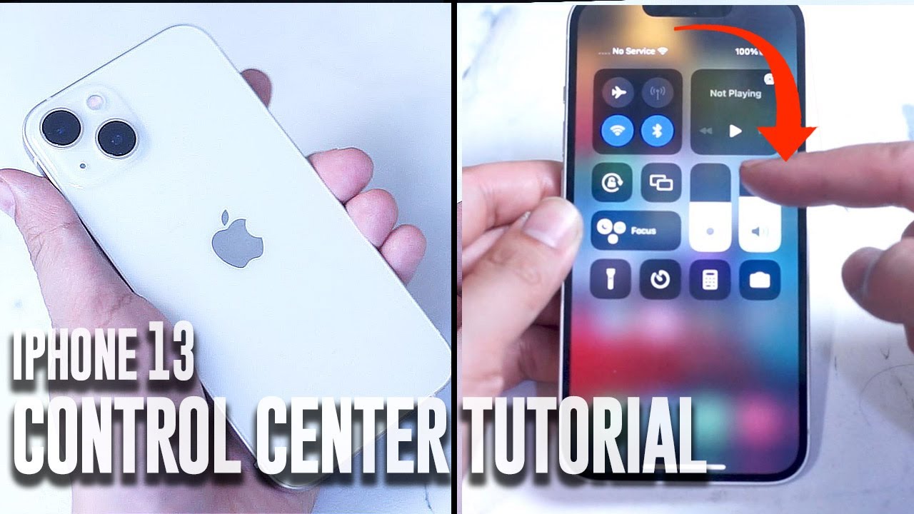 How To Access And Customize Control Center IPhone 13 2021 IPhone 13 how-to-access-and-customize-control-center-iphone-13-2021-iphone-13