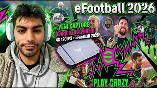 Sonunda Aldım! Yeni Capture Card + eFootball 2026 İlk Maç! 🔥