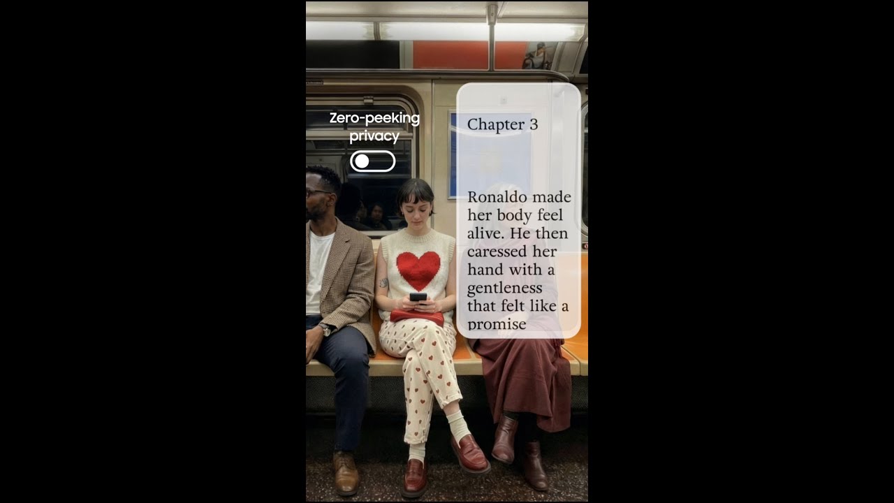 We don’t scroll and tell | Samsung