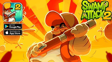 Swamp Attack 2 Gameplay (Android,IOS)