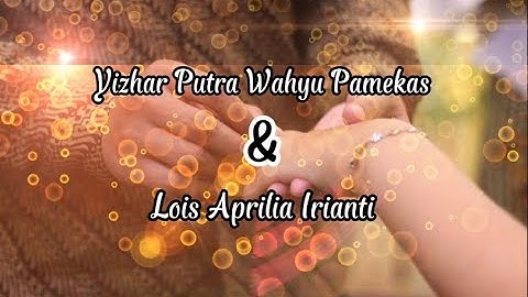 Ibadah PEMBERKATAN NIKAH Sdr. Yizhar & Sdri. Lois (Sabtu, 12 Februari 2022)