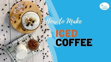 HOW TO MAKE ICED COFFEE - ICED COFFEE AT HOME WITH INSTANT COFFEE HOW TO MAKE STARBUCKS COFFEE