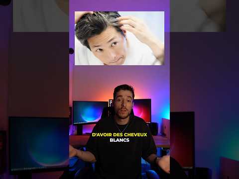 Vidéo : Cheveux blancs jeune ? La vraie raison va te surprendre !