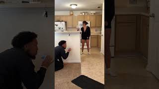 He sprayed her! #prank