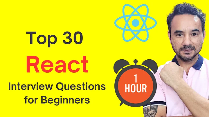 React js - Top 30 Interview Questions and Answers for Beginners