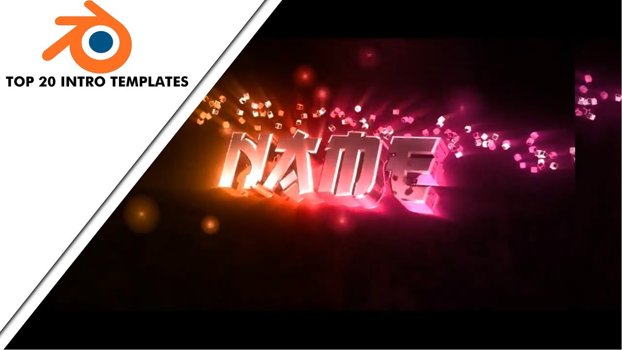 TOP 20 Intro Templates Blender FREE DOWNLOAD FAST RENDER Intro