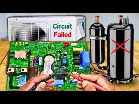 Mini Split AC Circuit (TEST) Failed Due to Bad Compressor