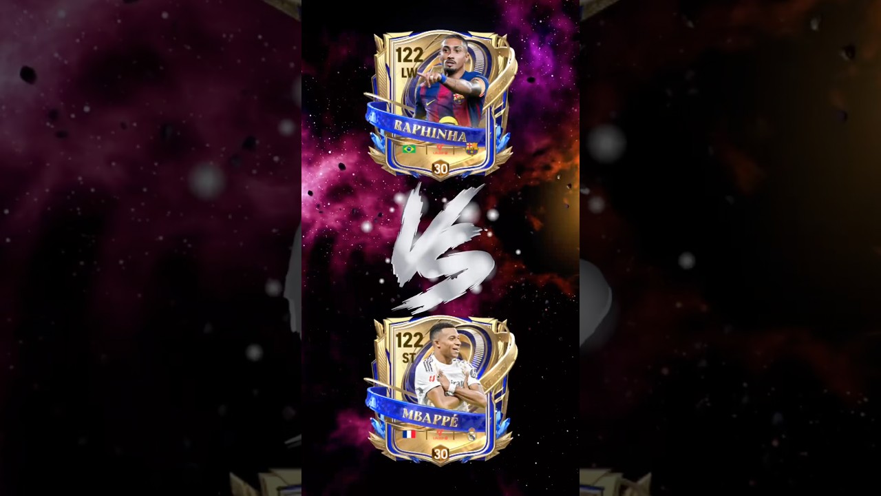 WHO IS BETTER??? Raphinha 117 LW 🆚 Kylian Mbapp&eacute; 117 ST