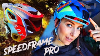 FOX SPEEDFRAME PRO MTB Helm 2020 l RABATTcode, Vergleich m. Nicht-Pro,  GoPro 8 Set-up l MISS PEACHES - YouTube