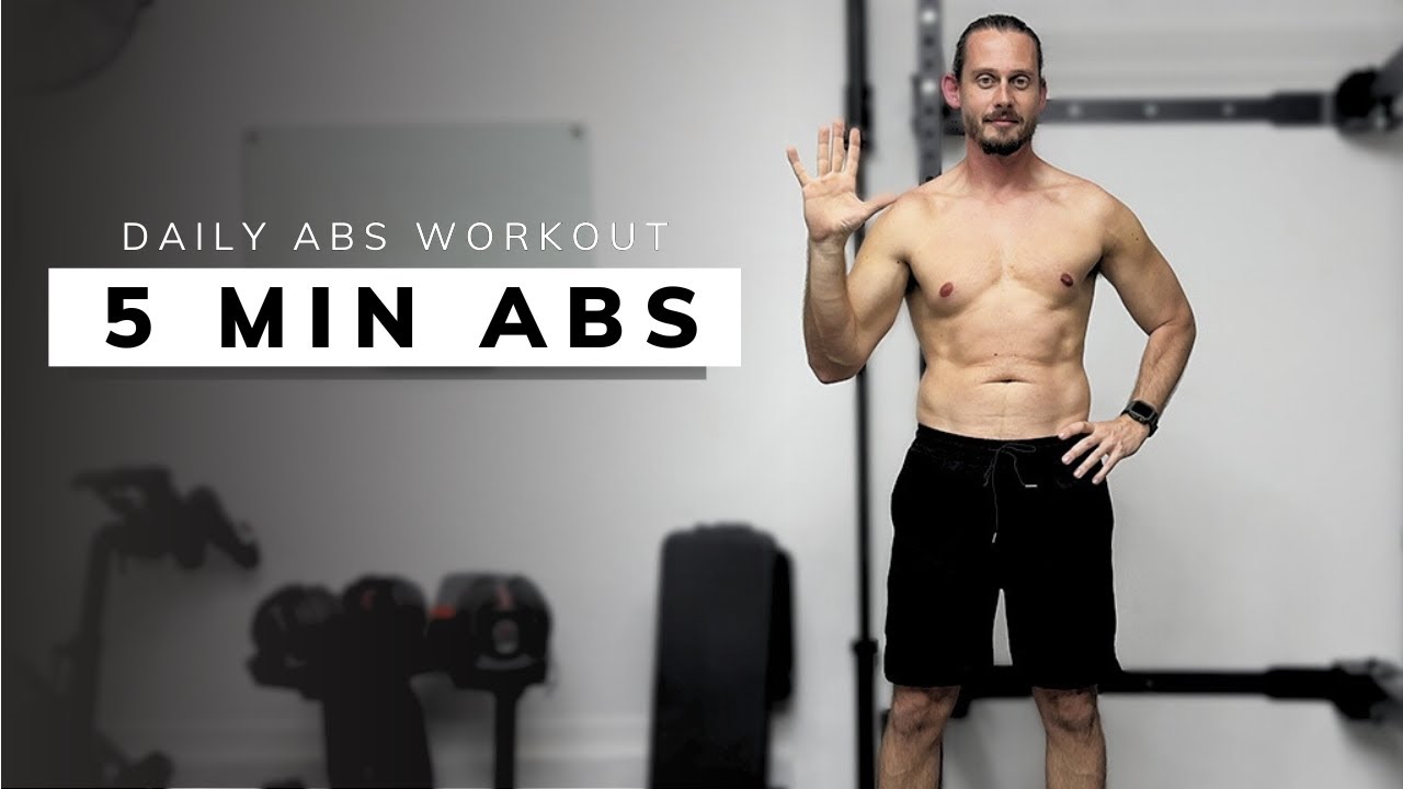 No Excuses: 5 Min At Home Abs Workout for Busy Days | Rapid Results ...