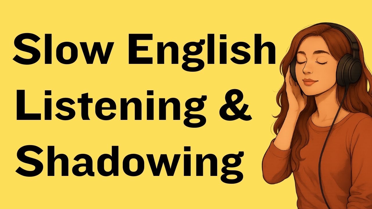 How to Build Discipline 💪 | Slow English Listening & Shadowing Practice ...