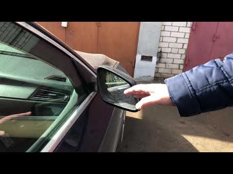 Разборка бокового зеркала BMW F10