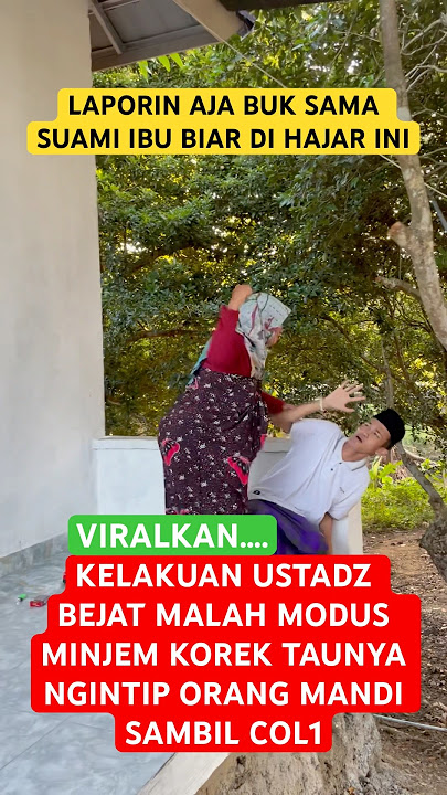 USTADZ KETAHUAN NGINTIP JANDA MANDI #radenimbalampung