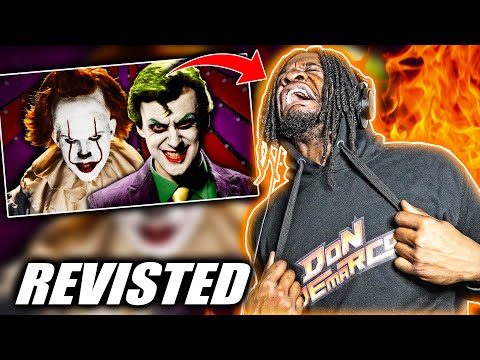 WAS I TRIPPIN The Joker Vs Pennywise Epic Rap Battles Of History REACTION 