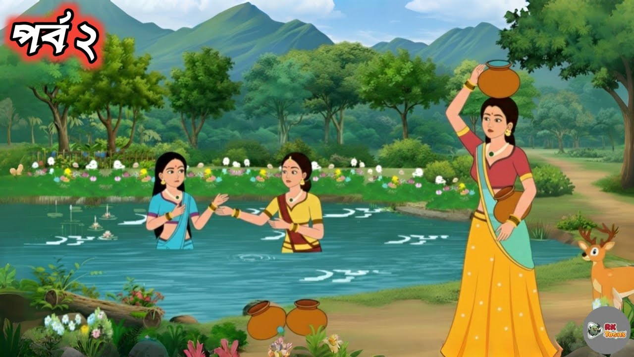 পুকুরের গভীর রহস্য পর্ব ২। Moral Stories CartoonBengali | Fairy Tales Cartoon Bengali | Horror Story