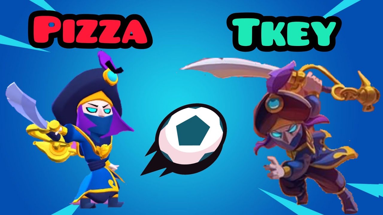 Pizza X Tkey Brawl Ball Trick Shots Epic Goals Brawl Stars Youtube - logo glacon dans les pseudo brawl star