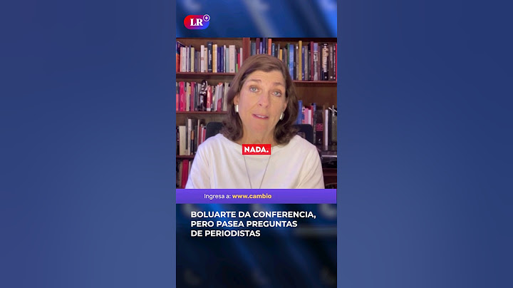 DINA BOLUARTE da conferencia, pero pasea preguntas de periodistas | RMP #shorts