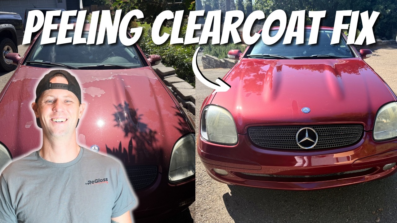How To Restore PEELING CLEARCOAT With ReGloss (Tutorial)