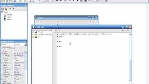 Создание цикла в Delphi