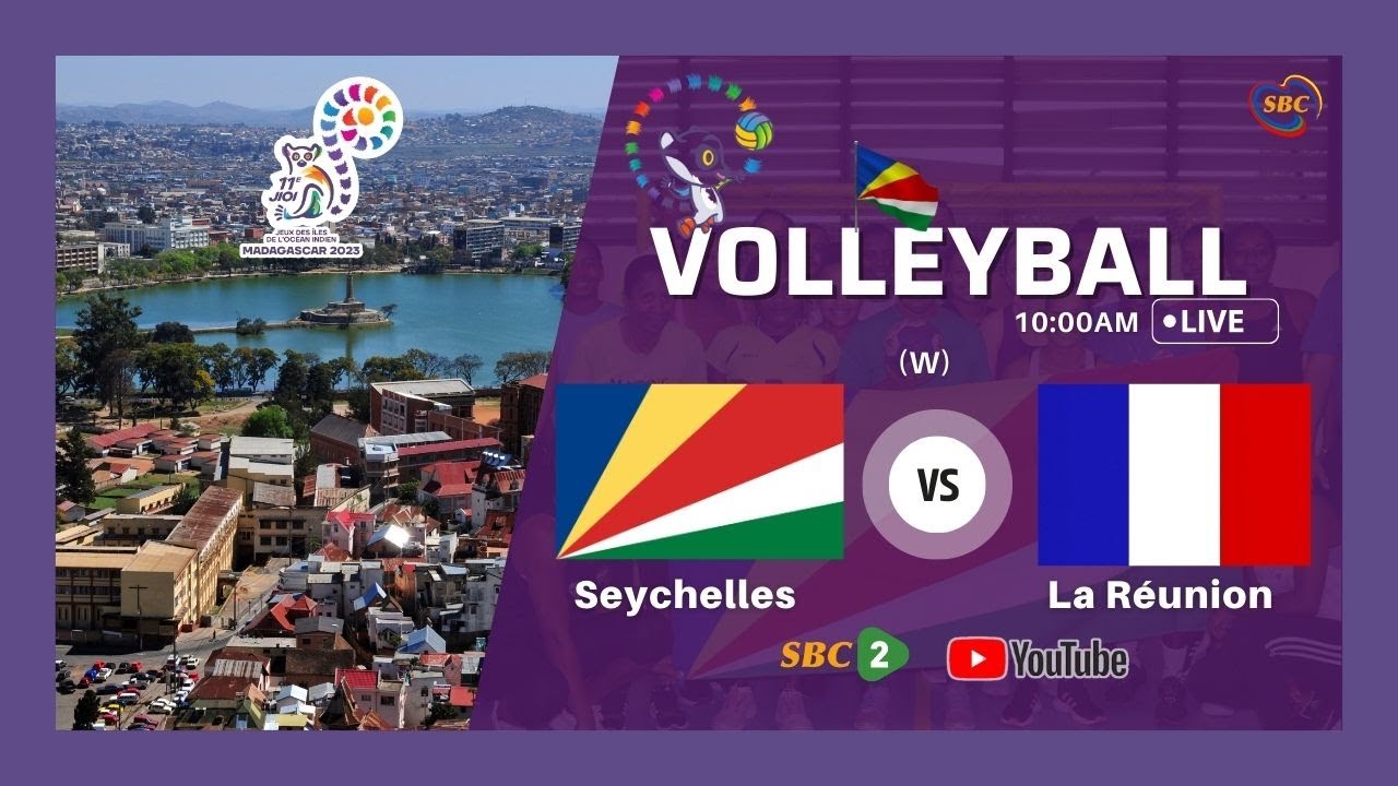 SBC IOIG LIVE - VOLLEYBALL (SEMI-FINAL) - SEYCHELLES VS LA REUNION (W) - 31.08.2023