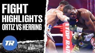 Jamaine Ortiz Pours it on Late to Beat Jamel Herring | FIGHT HIGHLIGHTS