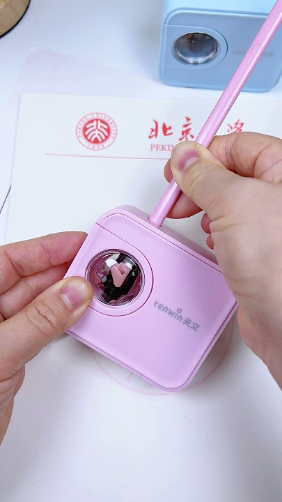 A useful pencil sharpener