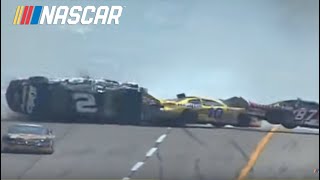 2002 Aaron's 312 30 Car Wreck at Talladega | NASCAR Xfinity Series