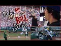 Green day appears at the baseball game sing favorite baseball song  pitch first ball