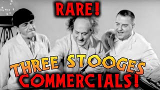 RARE - THREE STOOGES Commercials - The THREE STOOGES