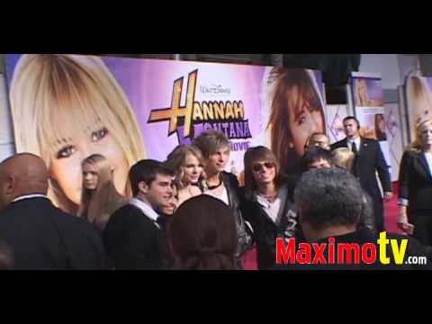 "Hannah Montana: The Movie" Premiere Arrivals Mile...