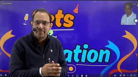 Sets & Relations Live Class-01 » RPSC Second Grade Maths Repeater Course AMIT GAUR