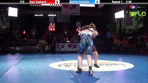 Cadet WM 172 - Sam Cushard (Michigan) vs. Audrey C...