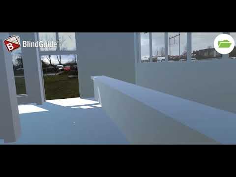 3D modellen van gebouwen (BIM) openen in BlindGuide KLIC App