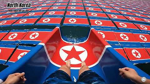 Surreal Dive 9 Seas of Flags from Around the World || AI VIDEO | ASMR AI