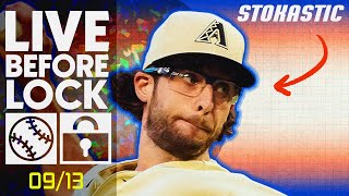 MLB DFS Picks Today 9\/13\/23: DraftKings \& FanDuel Baseball Lineups | Live Before Lock