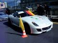 Loud 599 gto full throttle from the pitlane pits
