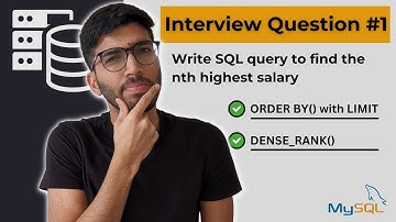 SQL Interview questions | Data Analyst | Part - 1