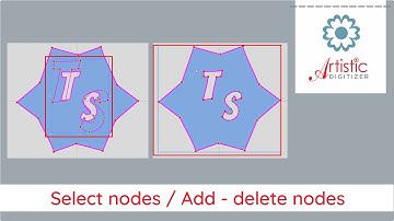 Select nodes add delete nodes