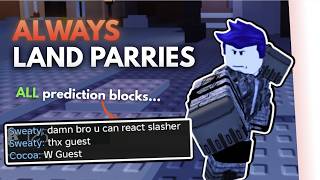 How to NEVER miss Prediction Blocks wtih REWORKED Guest 1337... | Roblox Forsaken