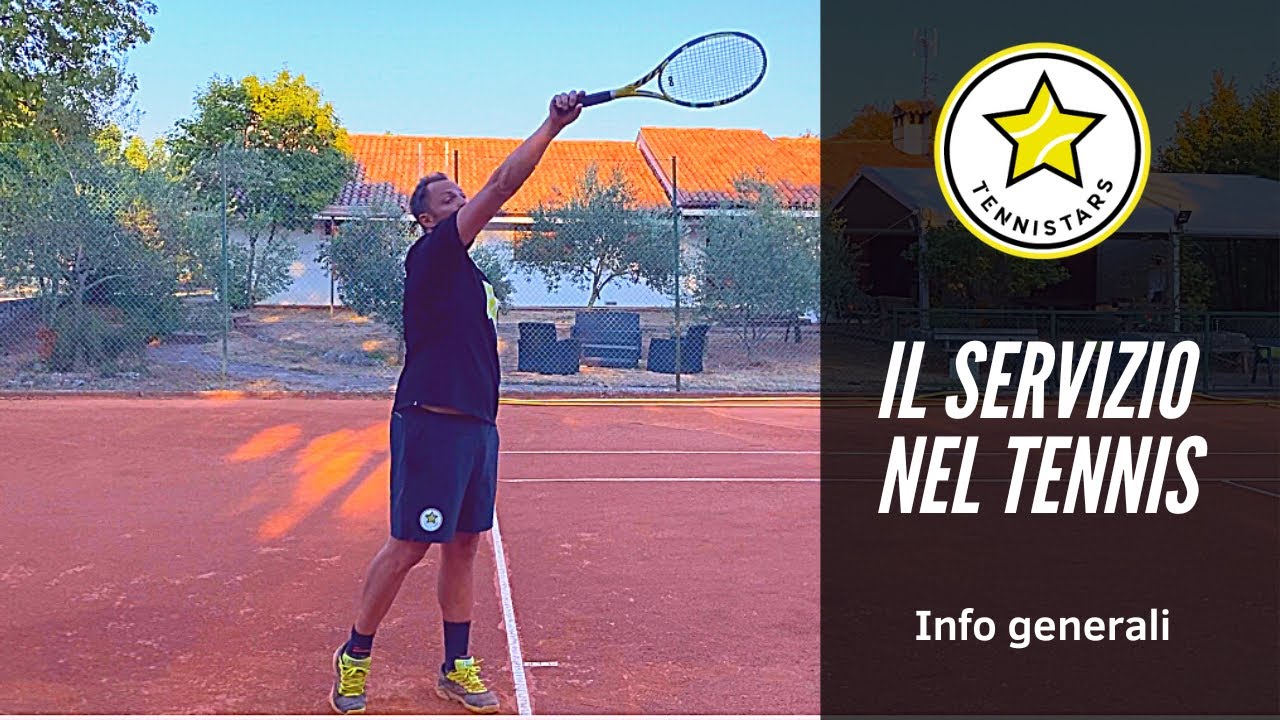 Il servizio nel tennis. Info generali - ⭐️ TENNISTARS ⭐️