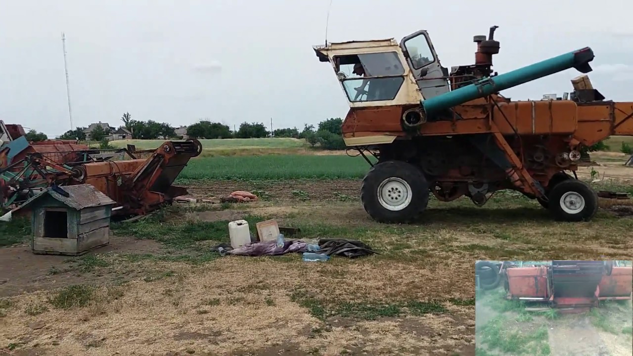 Комбайн нива ск