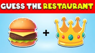 Can You Guess The Fast Food Restaurant by Emoji? Fast Food Emoji Quiz| OCEAN QUIZ