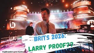 BRITS 2026 Larry proof #larrystylinson #larryproof 