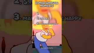 homer Simpson moments #ranking #thesimpsons #youtubeshorts #simpsons