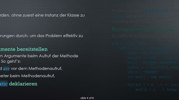 Behebung des Fehlers method cannot be applied to given types in Java
