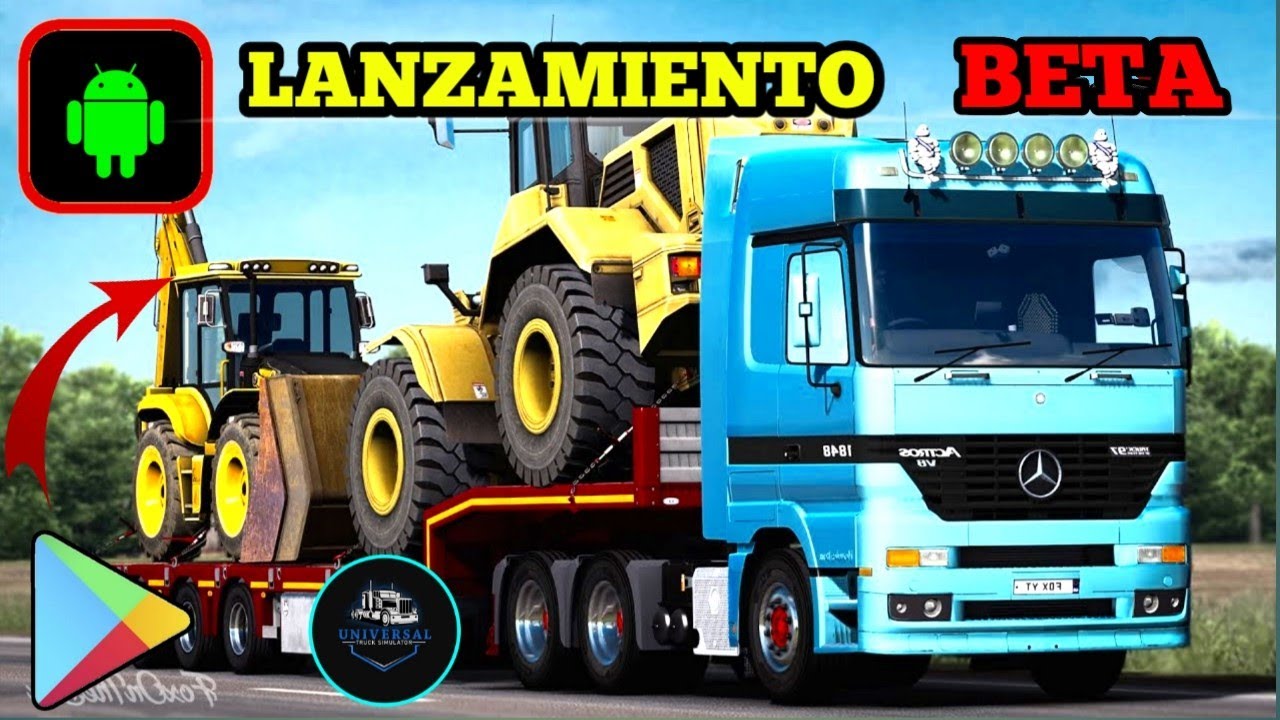😳YA LISTO - UNIVERSAL TRUCK SIMULATOR - LANZAMIENTO BETA -  ALEMANIA - CIUDAD  ROSENHEIM - 💥