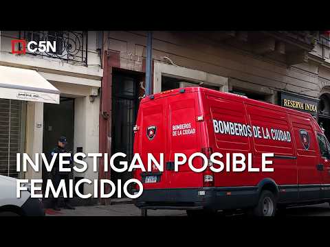 HALLARON MUERTA a una MUJER de 30 años en un DEPARTAMENTO en MICROCENTRO