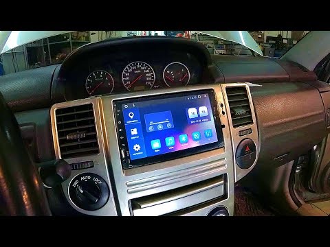 Nissan Х-Trail. Установка 2 DIN магнитолы на на Android 6.0